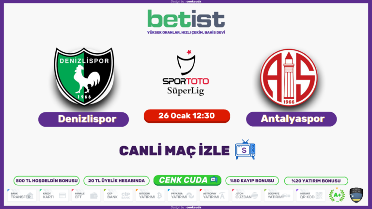 Denizlispor – Antalyaspor