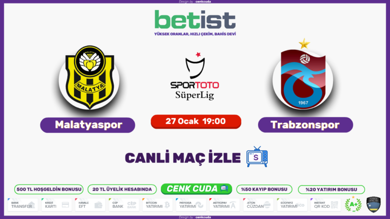 BtcTurk Yeni Malatyaspor – Trabzonspor