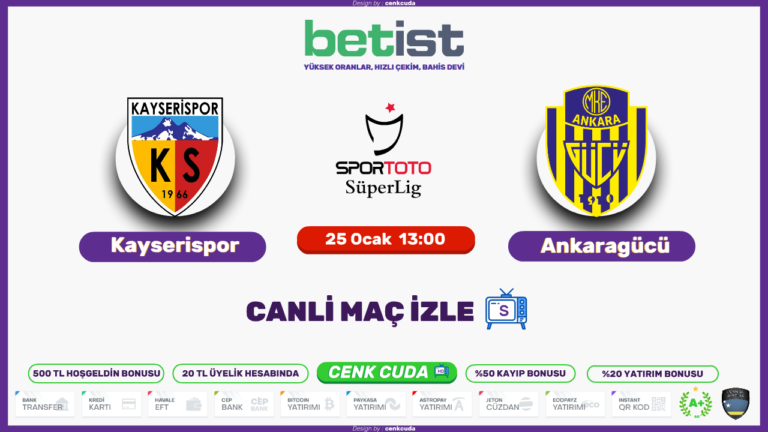 Kayserispor – Ankaragücü