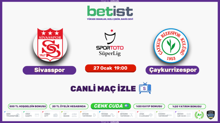 Demir Grup Sivasspor – Ç.Rizespor