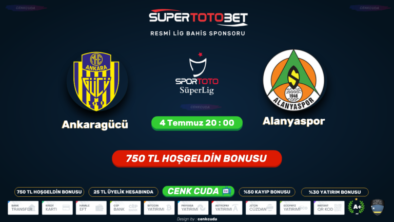 MKE Ankaragücü  Alanyaspor JUSTİN TV