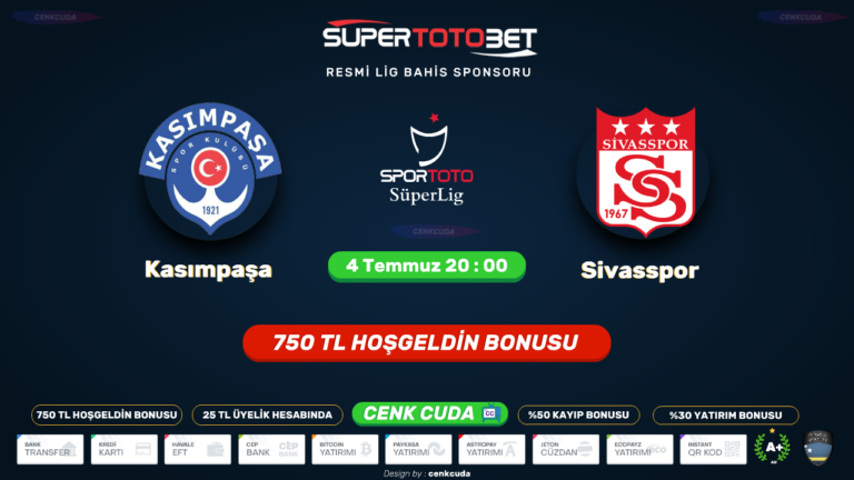 Kasımpaşa  Sivasspor ŞİFRESİZ KESİNTİSİZ BEİN SPORT 1