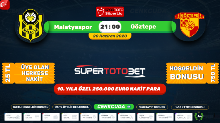 Yeni Malatyaspor – Göztepe MAÇI İZLE – Tempobet TV Sportoto