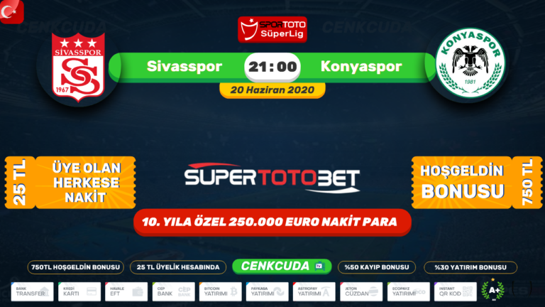 Konyaspor – Sivasspor Maçı izle ŞİFRESİZ KESİNTİSİZ beİN SPORT 1