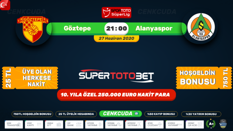 Göztepe  Alanyaspor Canli maç yayını izle – Pashabahis tv izle