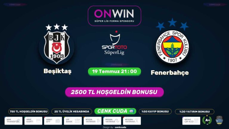 [ BJK – FB Derbi ] Beşiktaş – Fenerbahçe Maçı izle şifresiz – Bein Sport 1 – Matbet tv