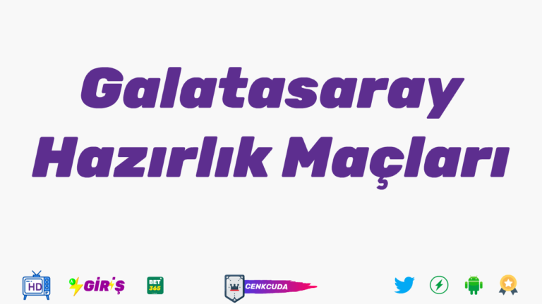 Galatasaray Hazırlık Maçları 2020 2021