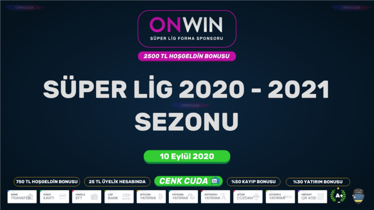Türkiye Süper lig 2020 – 2021 Fikstür maç listesi