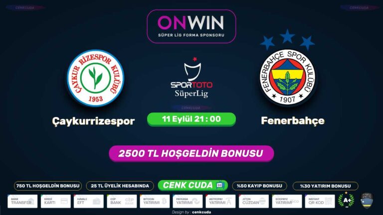 [ İzle 2021 Maç ] Çaykur Rizespor – Fenerbahçe canli izle, Bet365 tv Giriş adresi
