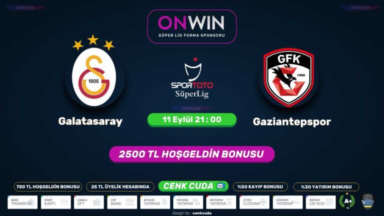 Galatasaray Gaziantep FK Reklamsız Canli maçyayını BEDAVA, bEİN SPORT