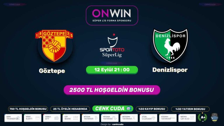 ( 2021 Bedava maç izle ) Göztepe Denizlispor Şifresiz maç yayını