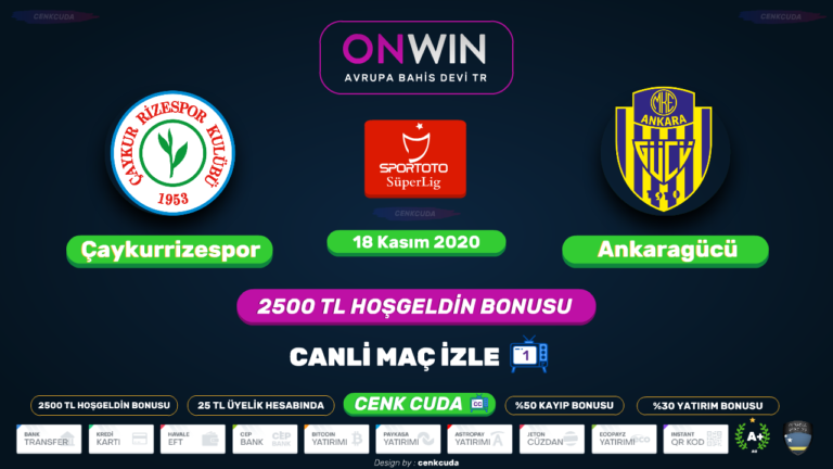 ( 📺 Bet365 tv 🔴 ) Çaykur Rizespor – MKE Ankaragücü Şifresiz canli maç izle HD