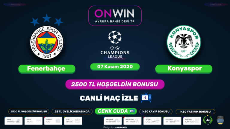 [ Tempobet tv ] Fenerbahçe – Konyaspor Bein sport 1, şifresiz izle canli 2021