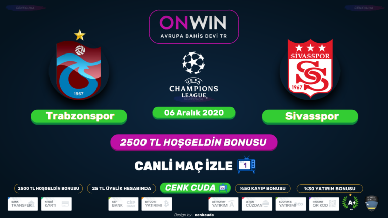 Jestyayin tv izle şifresiz, Trabzonspor Sivasspor  Bein sport 1 canli maç izle