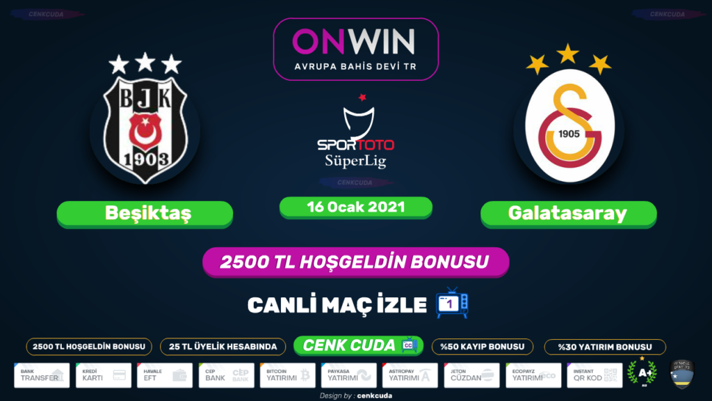 Beşiktaş Galatasaray Maçı izle bein sport 1