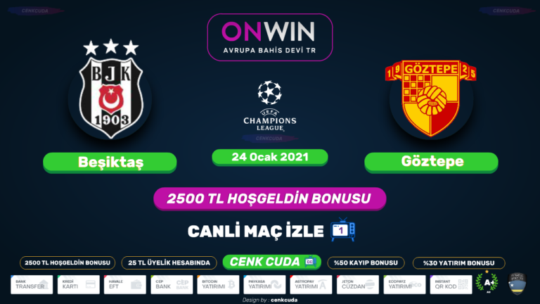 Beşiktaş Göztepe Bein sport 1 şifresiz izle, Donmadan, Jestyain TV İZLE