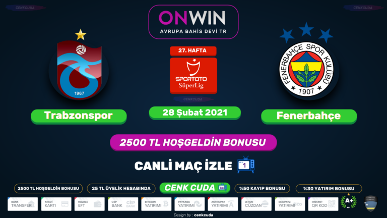 Trabzonspor Fenerbahçe maci izle şifresiz HD, Bein sport 1 Justin TV derbi izle, Donmadan kesintisiz