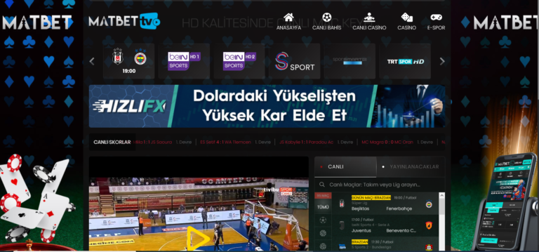 Matbet 244 TV izle Mobil Giriş