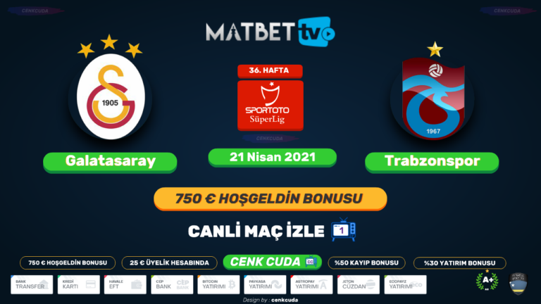 Galatasaray Trabzonspor Maçı izle Şifresiz, Donmadan Bein sport 1 Şifresiz
