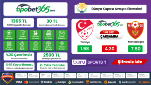 Türkiye Montenegro ( Karadağ ) Dünya Kupası Avrupa Elemeleri Matbet TV’de şifresiz izle