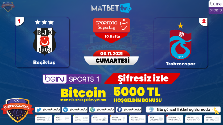 Beşiktaş Trabzonspor Maçı canli izle, Donmadna reklamsız maç uygulaması derbi izle