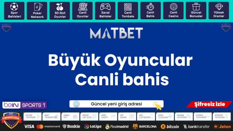 Büyük Oyuncular İçin Çevrimiçi Matbet bahis İpuçları