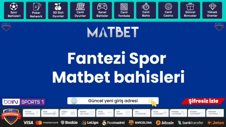 Fantezi Spor Matbet bahisleri ve Ödüller