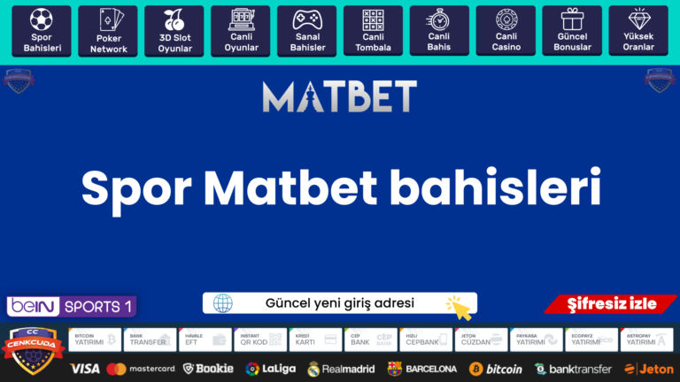Spor Matbet bahisleri Piyasası İncelemesi