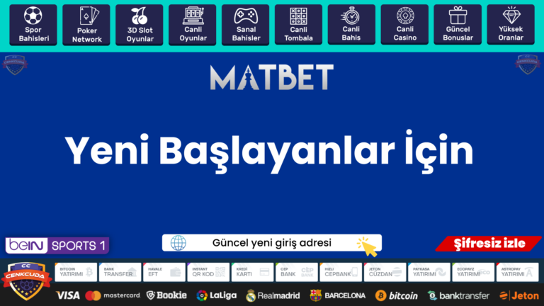 Yeni Başlayanlar İçin Spor Matbet bahisleri