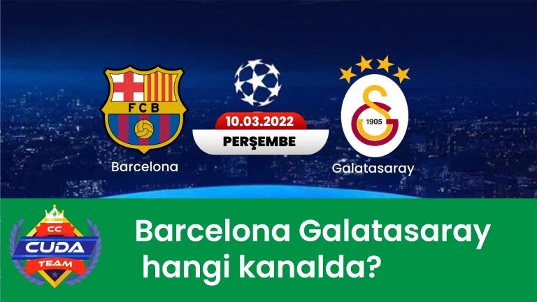 [ Matbet TV ] Barcelona Galatasaray maçı hangi kanalda saat kaçta?