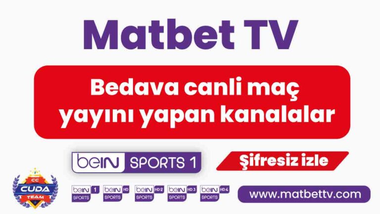 Bedava canli maç yayını yapan kanalalar, Şifresiz maç listesi