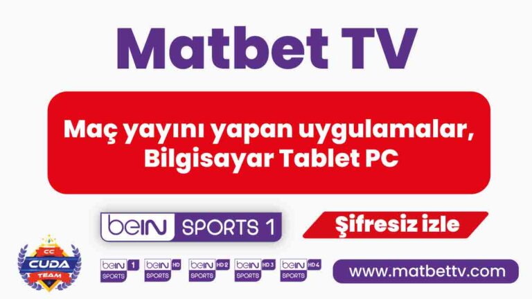 En iyi canli maç yayını yapan uygulamalar, Bilgisayar Tablet PC