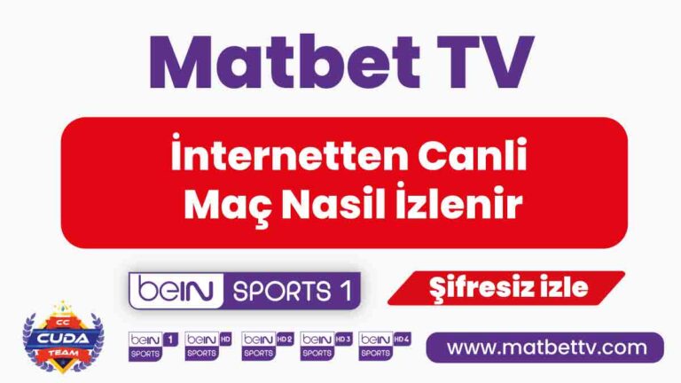 İnternetten Canli Maç Nasil İzlenir? Tabi ki burada!