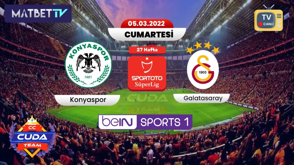Konyaspor Galatasaray maçı izle