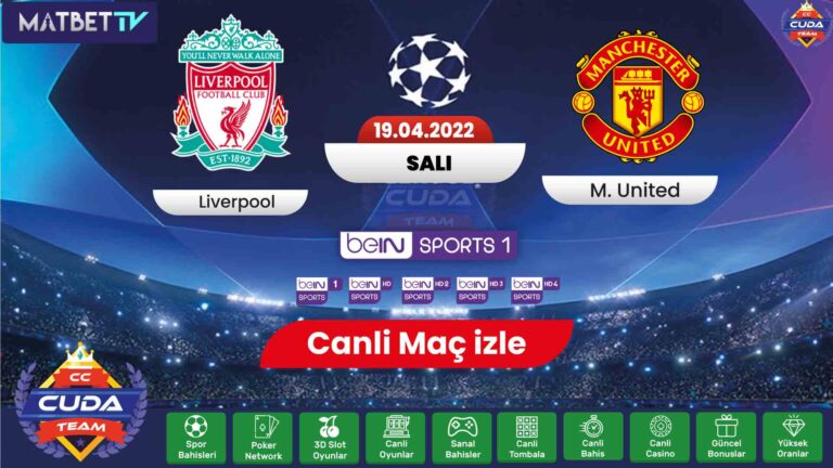 [ Matbet TV ] Liverpool M. United Premier lig maçı izle, Live match Stream Premier league EPL 2022
