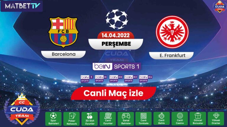 ( 🔴 Matbet TV izle ) Barcelona E. Frankfurt Maçı canli izle, Exxen spor maç yayını izle, HD Selcuk sports