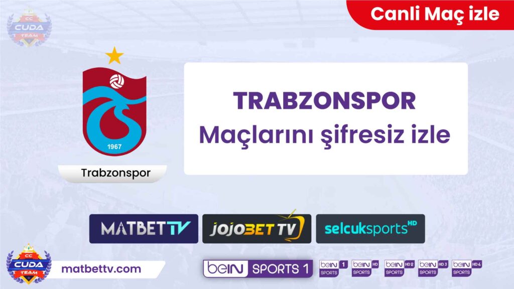 Trabzonspor Maçı izle 2023