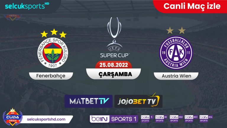 Fenerbahçe Austria Wien maçı canli izle, Fenerbahçe avrupa maçı canli izle ( Exxen Spor FB )