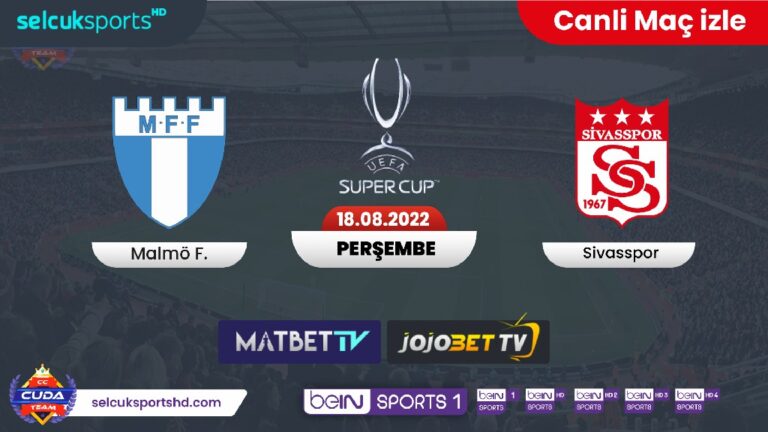 [ Matbet tv izle ] Malmö Sivasspor maçı canli şifresiz ize, Selçuk Sports HD, Exxen Spor canli