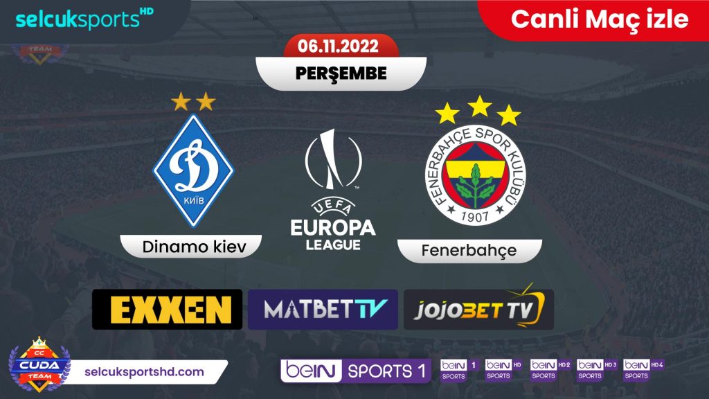 [ Matbet TV ] Dinamo kiev Fenerbahçe Maçı canli izle, Exxen Spor Donmadna izle