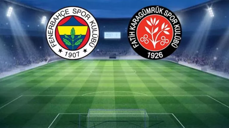 Fatih Karagümrük Fenerbahçe maçı bedava canlı izle, Bein sprots 1 şifresiz Matbet TV