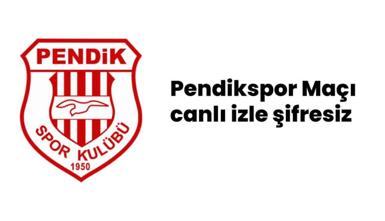Pendikspor maçı canlı izle şifresiz maç linkleri, Pendikspor hakkında detaylı bilgi