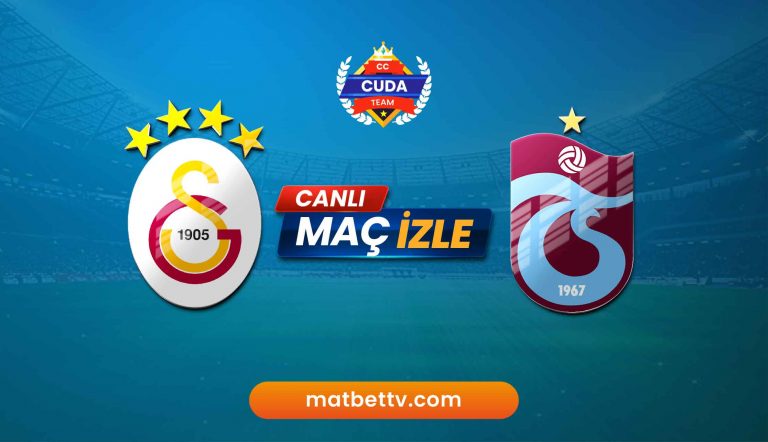 Galatasaray Trabzonspor maçı canlı izle, Taraftarium 24 Şifresiz GS TS derbisi izle