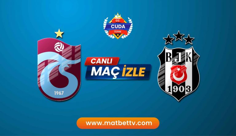 Trabzonspor Beşiktaş Maçı canlı izle, Taraftarium 24 Bein Sports Derbi izle