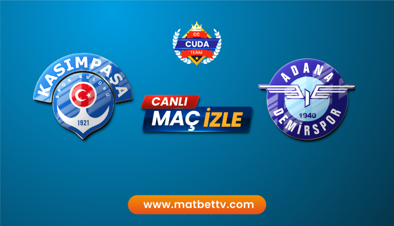 Kasımpaşa Adana Demirspor Maçı canlı izle, Bein sprots Şifresiz, Selçuk Sports HD 24 TV