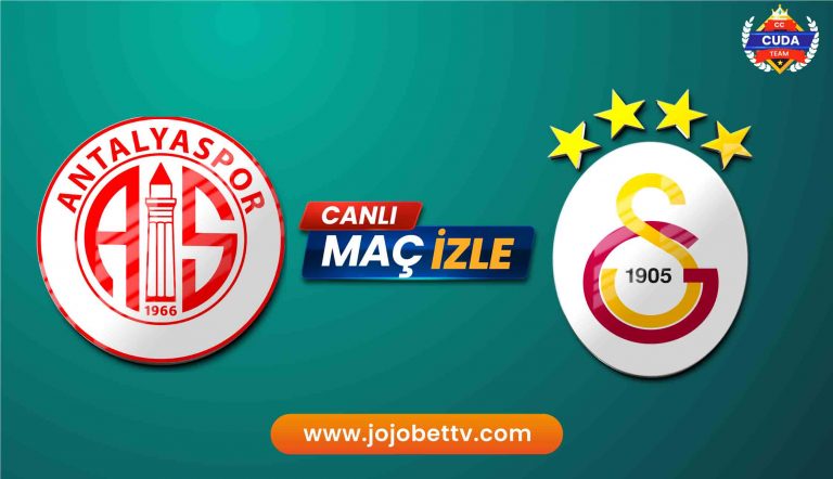 Antalyaspor Galatasaray Maçı izle, Şifresiz Taraftarium 24 Jojobet izle 📺 CANLI Donmadan Link