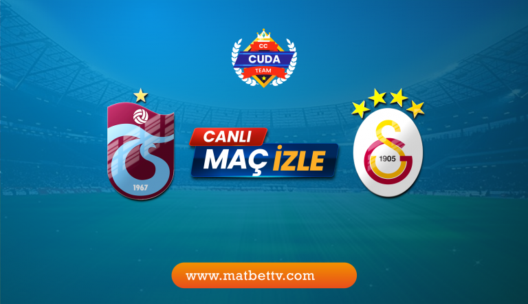 Trabzonspor – Galatasaray Maçı canlı izle, TS GS Derbi Maçı şifresiz izle Taraftarium 24