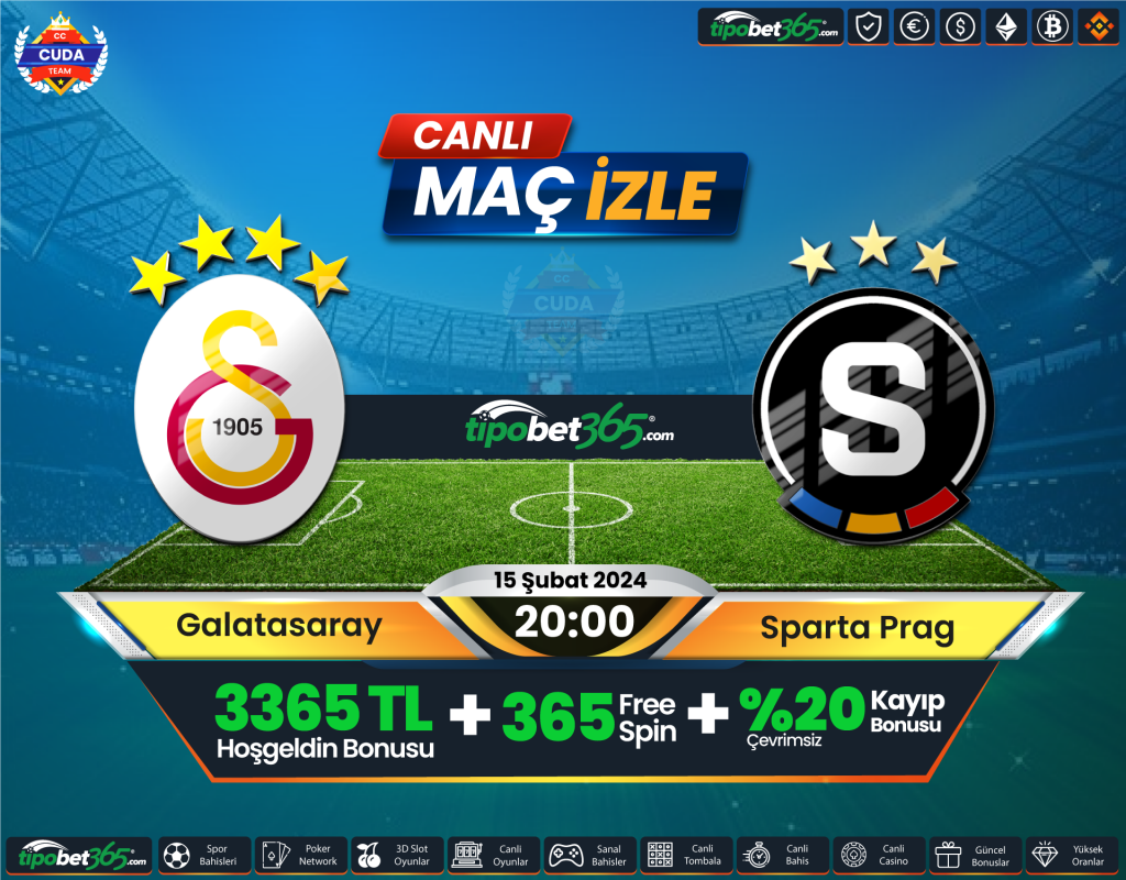 Galatasaray Vs Sparta Prag Ma Canl Zle Exxen Tv Ifresiz Matbet Tv