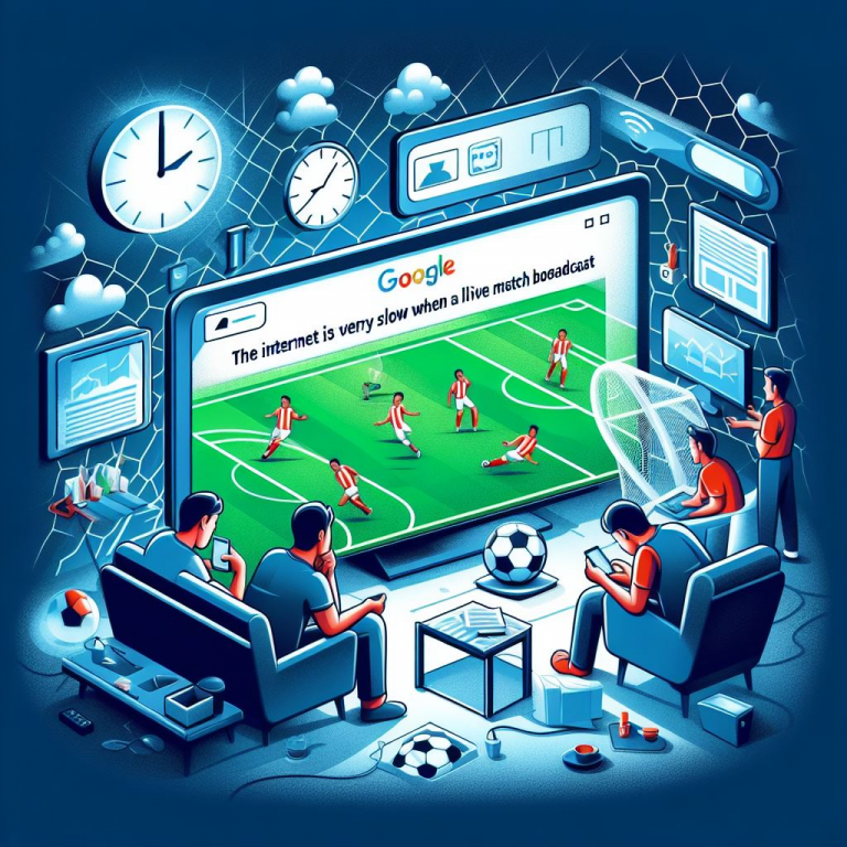 Canlı maç yayını izlerken internet çok yavaş