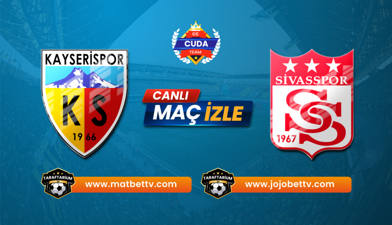 Kayserispor – Sivasspor Maçı canlı izle, Taraftarium 24 Bein Sports 1 Şifresiz